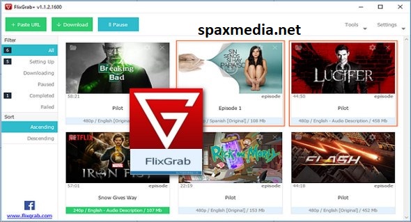 FlixGrab Premium  Crack